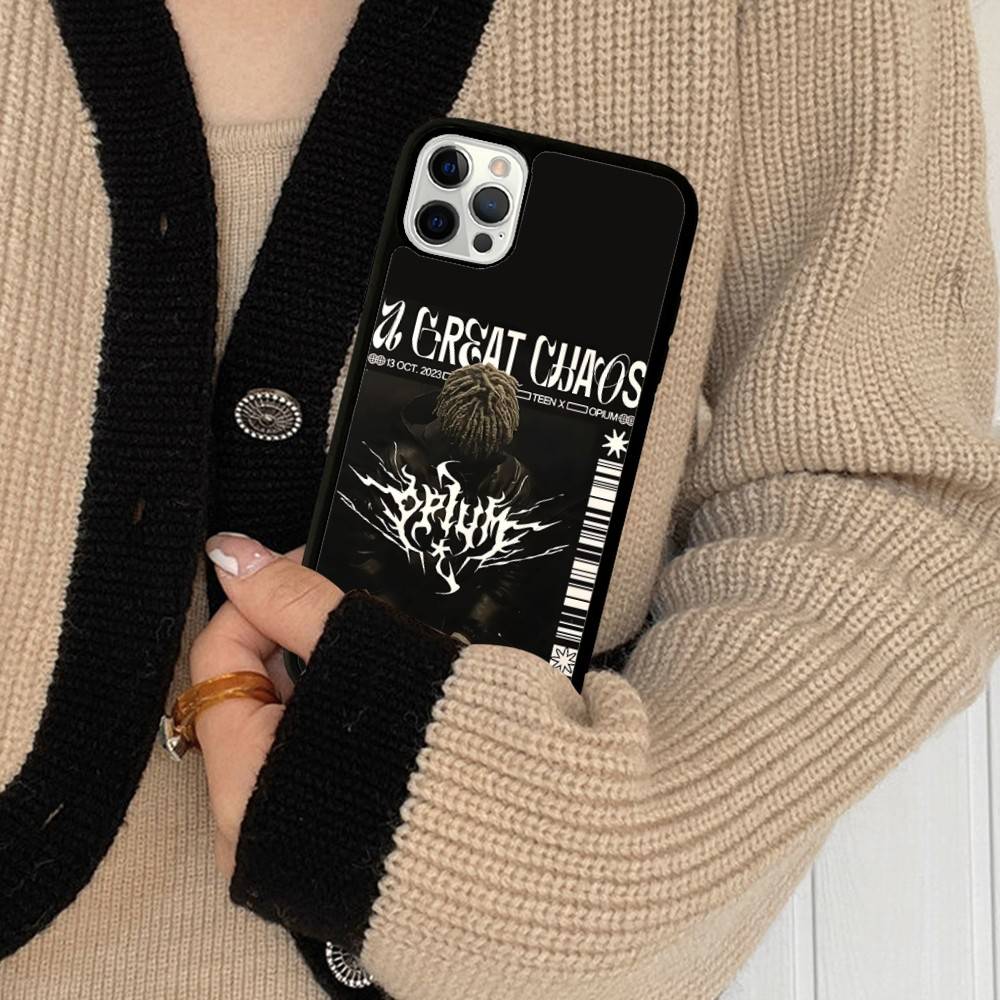 Pop Singer K-Ken Carson PC+TPU Phone Case For IPhone 17 16 15 14 PRO MAX 11 12 13 PLUS MINI Cover