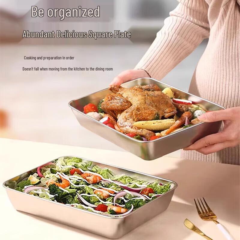 LOCK&LOCK Набор из 3 больших контейнеров для хранения продуктов из нержавеющей стали 304