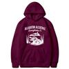 Unisex Hooded Sweatshirt With Animal Print Loose Fit Winter Warm Long Sleeve Casual Top