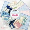 Mini Set of 6 in Gauze Handkerchiefs with Cute Refreshing Marine Square Set [cluster] Kids' Handkerchiefs, [Made Japan] Patterns,