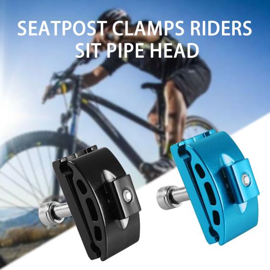 Seatpost Clamps Head To Sturdy Easy Fixed Assemble Perfect Firmly Anti-rust Fitting Fix