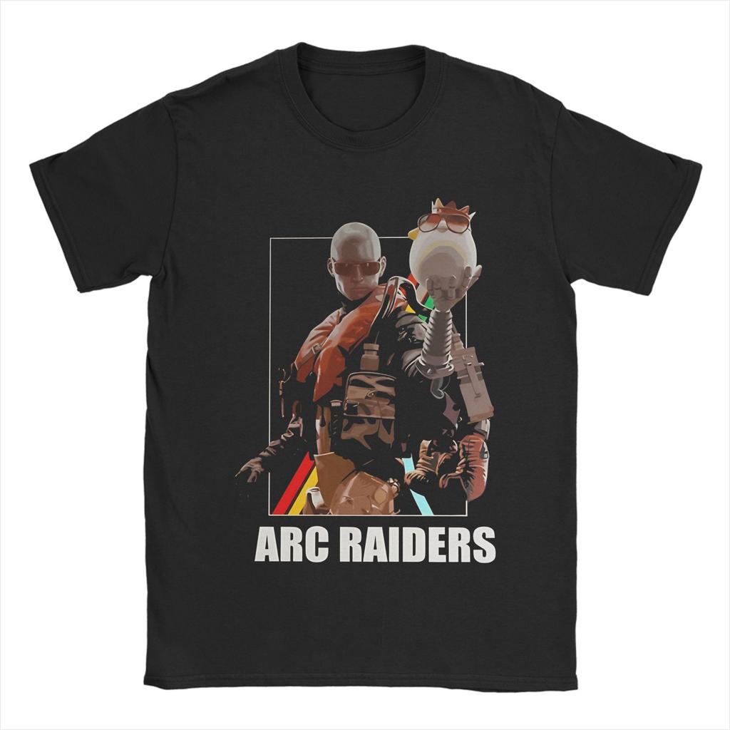 ARC Raiders Космопорт Новое Поступление Футболки Мужские Женские Хлопок Футболка Одежда