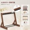 MAHANCRIS Guitar Fits Acoustic Electric and Guitar Guitar Instrument Guitar Holder with EVA Protective Walnut for Home and Studio Use Stand, 3-5
