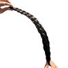 Hot Wide Braid Thickened Hair Hoop Wig Braid Headband Wig Hairband Wide-Brimmed Hair Hoop