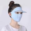 Breathable Ice Silk Face Mask Thin Outdoor Sunscreen Uv Protection Women Mask