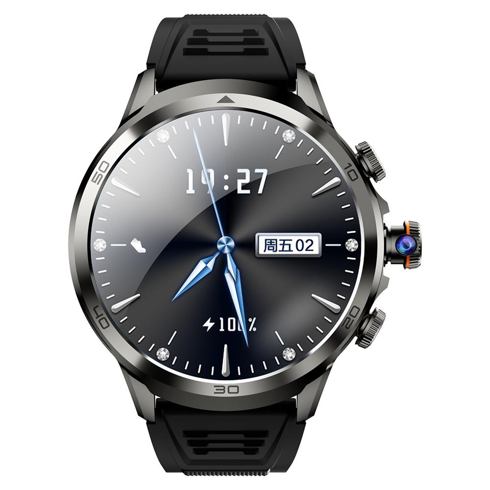 Смарт-часы H19 3+32G с 1,75-дюймовым AMOLED-экраном, выдвижной камерой, SIM-картой 4G, Android 8.1