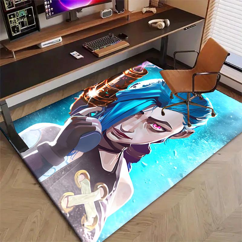 Game Lol Printed Area Rug Carpet for Bedroom Living Room Home Decor Rugs Mat Non Slip Mat Rug for Bedside
