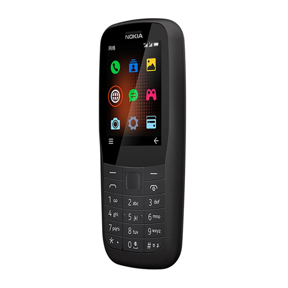 Восстановленный разблокированный оригинальный мобильный телефон Nokia 220 4G с двумя SIM-картами LTE 2019