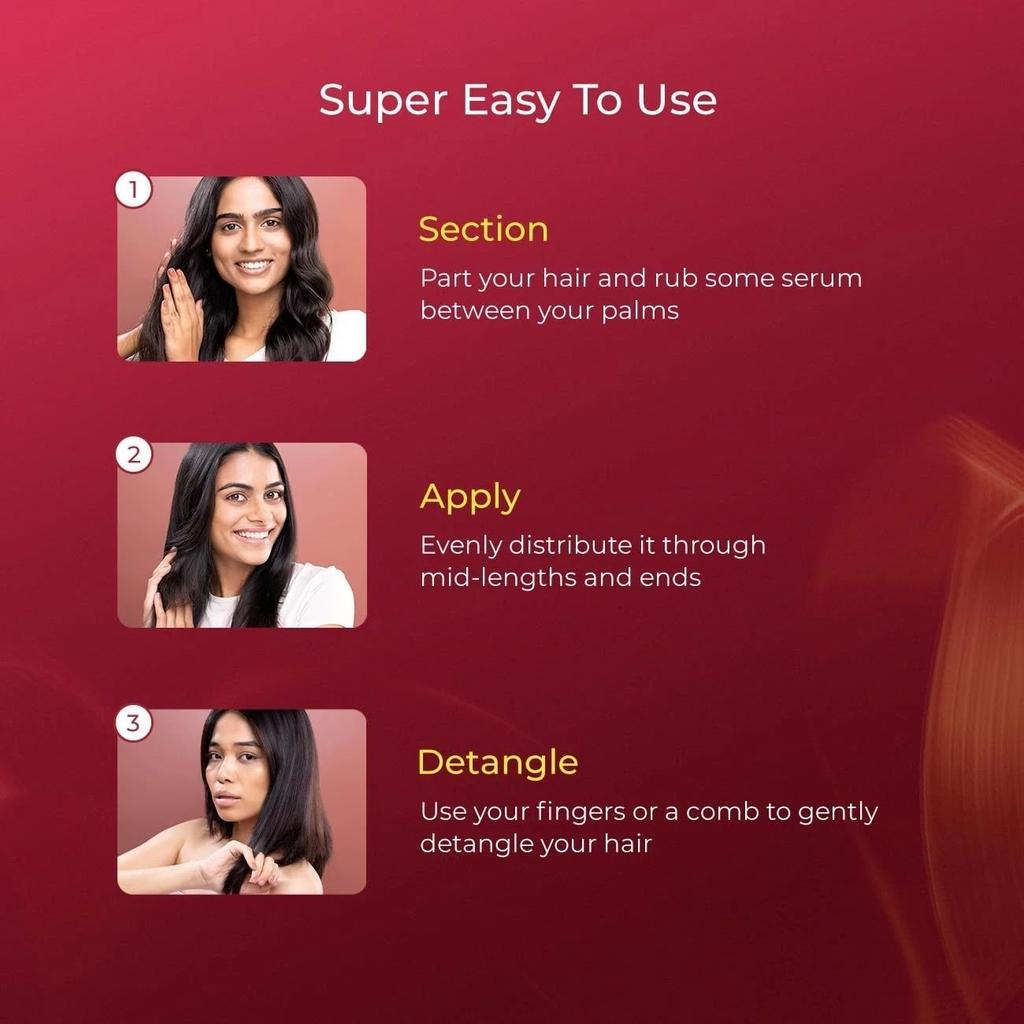 Arata Super Serum™ For Dry & Frizzy Hair | 76% Frizz Reduction - 30ml