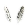[M9908] - Silver 'Feathers' Earrings