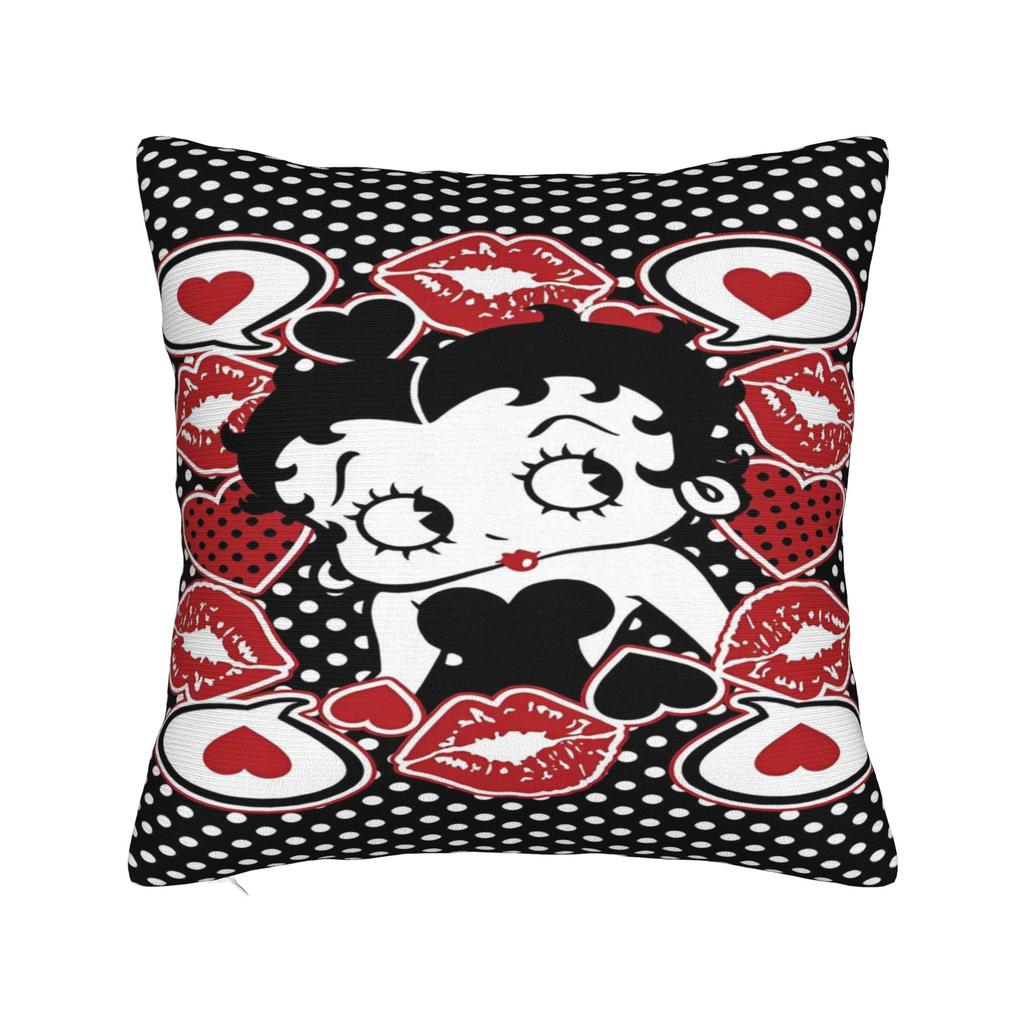 B-boopes b-bettyes Наволочка Продукт Напечатанная Наволочка для Подушки Чехлы для Подушек Домашние Украшения Квадратный Мульти-Размер