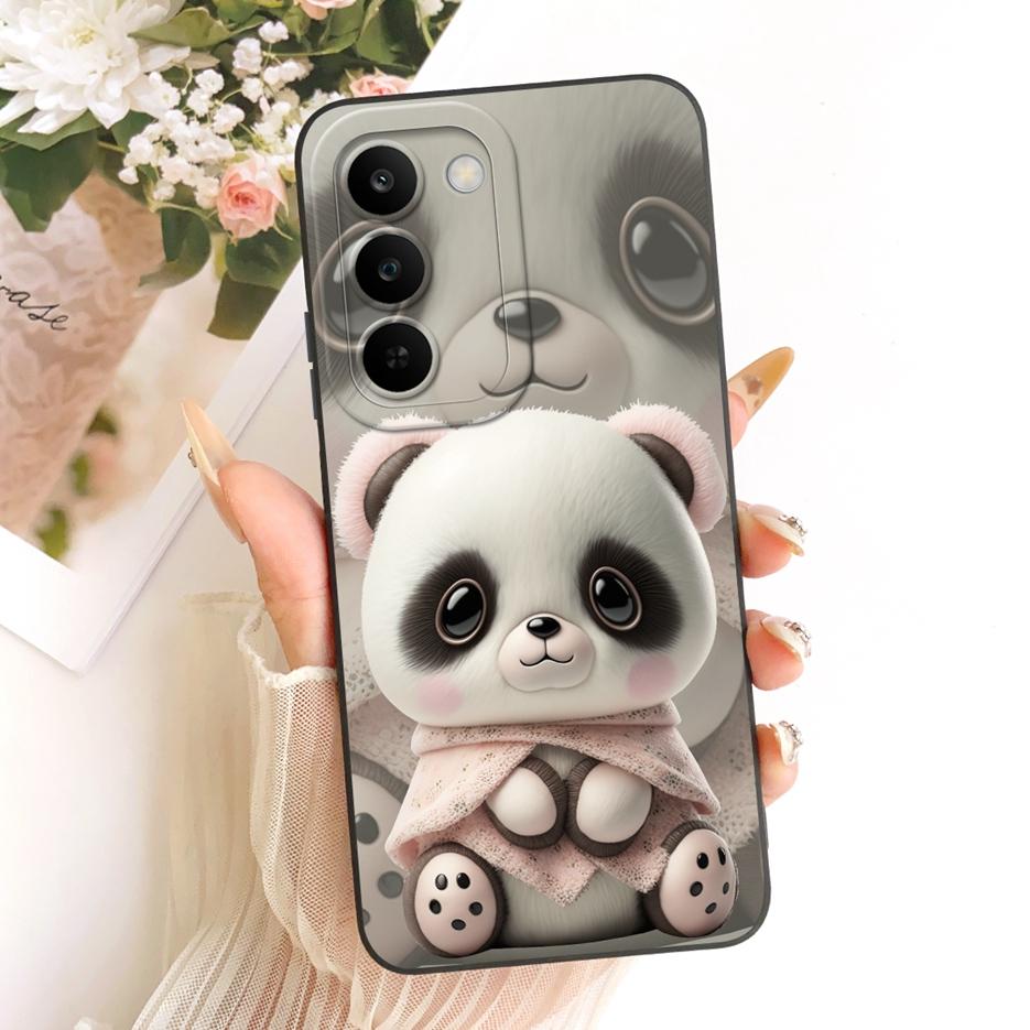Чехол для Realme C83 5G Чехол для Realme P4 Lite 5G RMX5261 Милый мультяшный чехол-кролик Мягкий силиконовый чехол для Realme C100 5G Чехол для RealmeC83