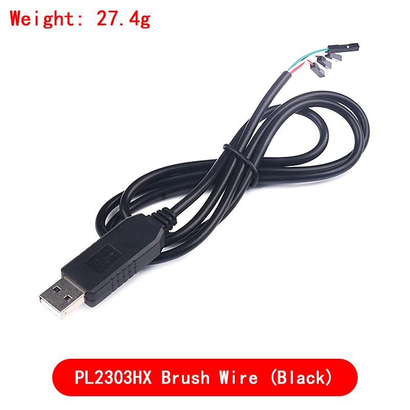 PL2303 PL2303HX/PL2303TA USB To RS232 TTL Converter Adapter Module with Dust-proof Cover PL2303HX for arduino download cable