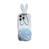 Плюшевый чехол-накладка с ушками кошки для iPhone 14/13/12/11/Pro/ProMax - Защита от падений