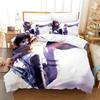 3D Print Anime Bed Sheet Attack On Titan Bedding Set Single Twin Full Queen King Size Bed Set Adult Kid Bedroom Duvetcover Sets