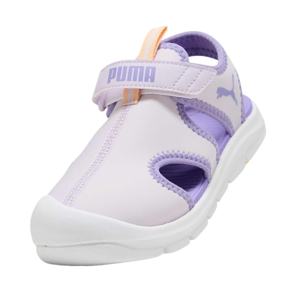 Puma Удобные Прочные Повседневные Простые Сандалии Детская Обувь Фиолетовый 400584-04