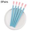 5/6 пар пищевых палочек многоразового использования корейские палочки для еды можно мыть в посудомоечной машине моющиеся палочки для еды нескользящие простые в использовании