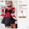 Halloween Costume Adult Diablo Goth Maid Costume Sexy Imp Anime Cosplay Bat Costume