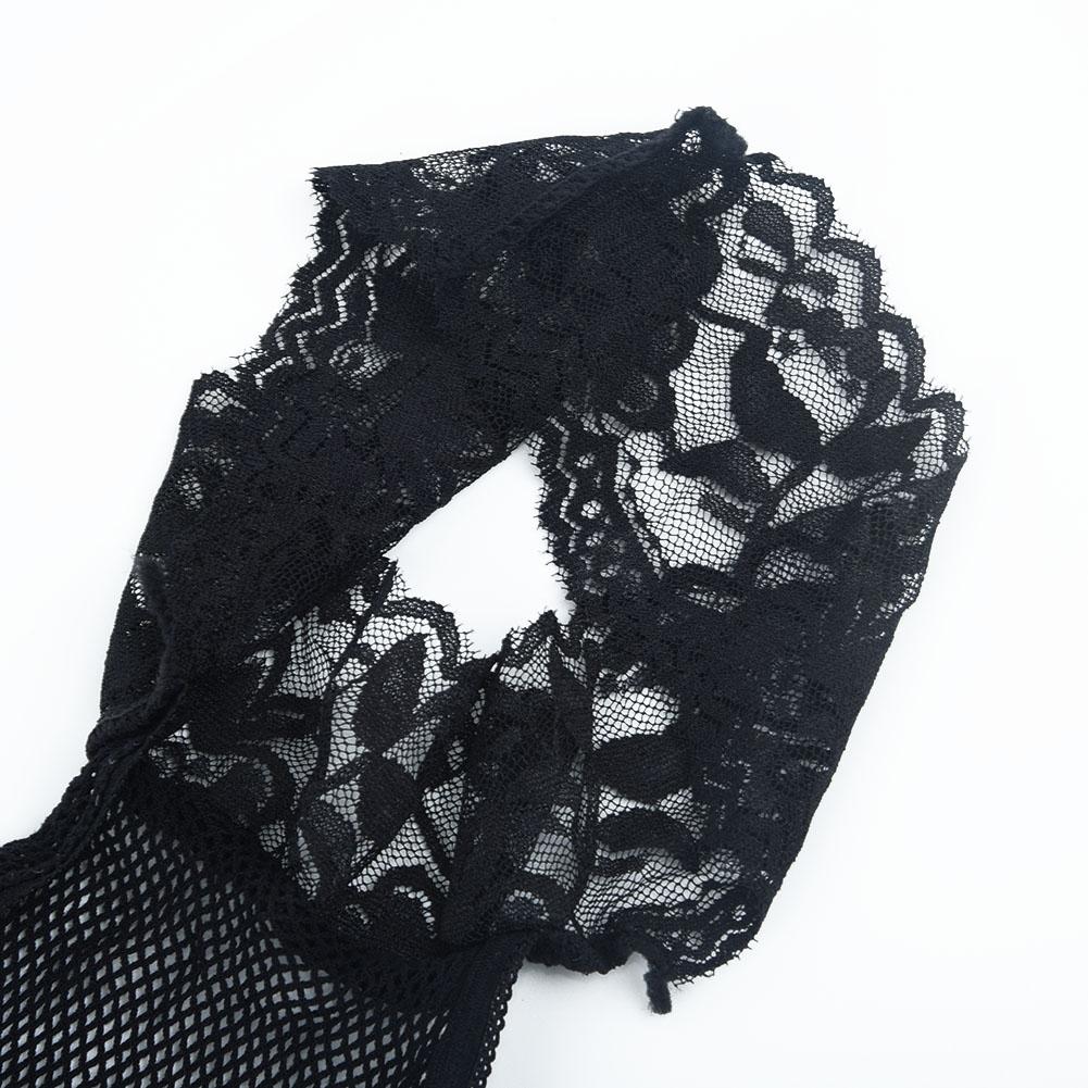 Женское эластичное боди без рукавов, нижнее белье, прозрачное, с открытой промежностью, одежда для сна