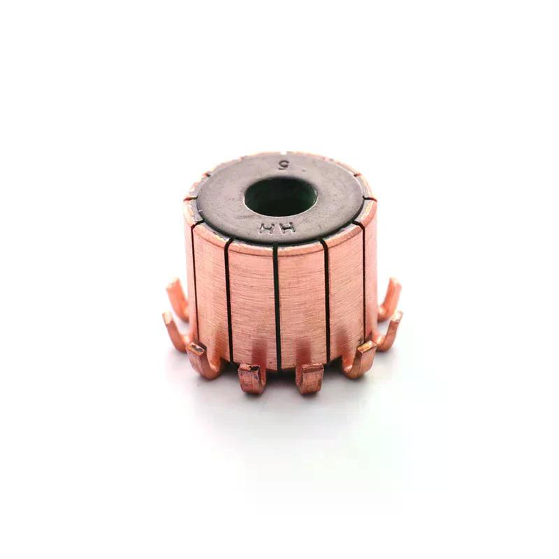 1Pcs 8*23*19.5mm 12P/10P/20P/24P/3P Teeth Copper Hook Type Electrical Motor Commutator CHY-1518-12 22.5*8*17.3 23.2*8*14.6