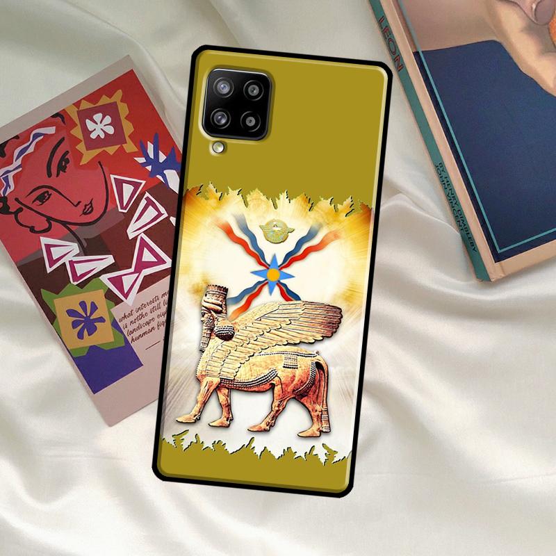 Lamassu Assyrian Winged Lion Case For Samsung Galaxy A33 A13 A36 A56 A23 A52 A32 A12 A54 A34 A14 A16 A26 A53 A15 A35 A55
