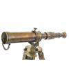 Set Of 2 Antique Brass Telescope with Wooden Tripod Stand Nautical Decor 10