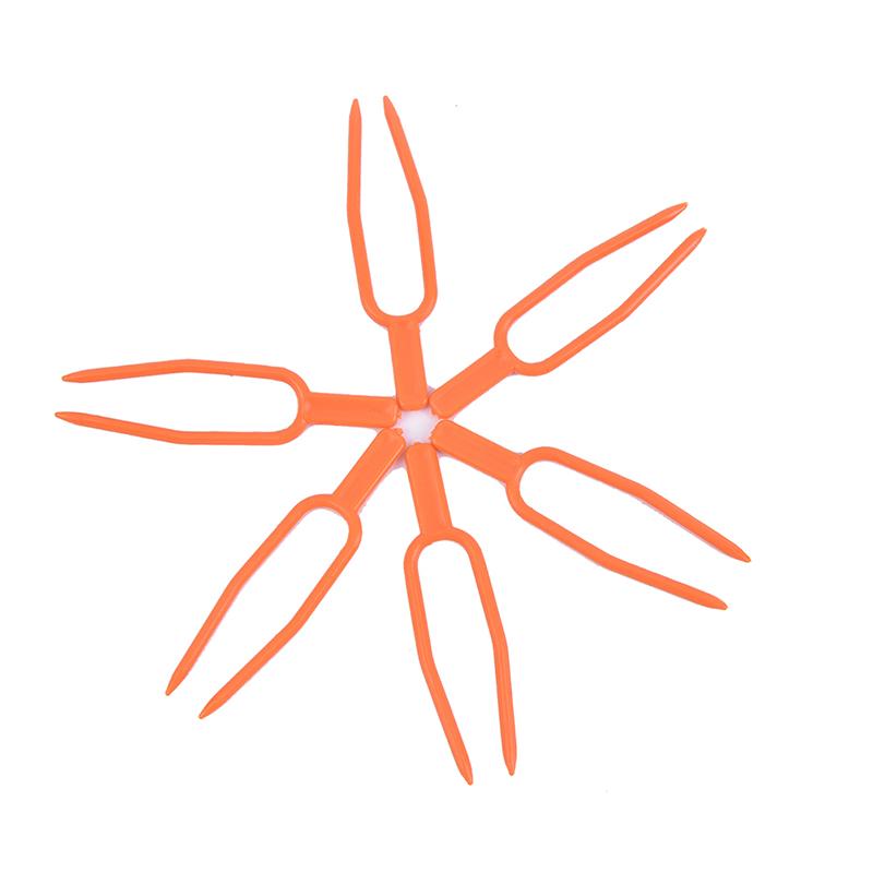 50 шт. Зажимы для растений Фиксатор для столонов Зажим для сельского хозяйства Вилки для клубники