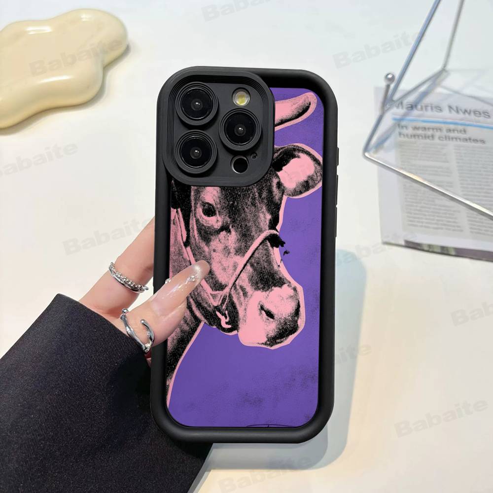 Чехол для телефона с рисунком Энди Уорхола для IPhone 17 16 15 14 13 12 11 Pro Max Mini Plus Мягкая задняя крышка из ТПУ