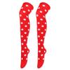 Ladybug Knee High Socks Polka Dot Long Boot Stockings Novelty Thigh High Stockings  for Women