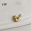 Decorative Ceramic Toilet Accessory 2PCS Bird Screw Covers, Bolt Caps, Modern Anti Slip Cover Style Universal Fit Caps for Home Bathroom Renovation
