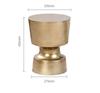 Luxury Coffee Table Chinese Creative Sofa Side Table for Living Room Art Design Nightstand Bedroom Table Lamp Round Pier Stool