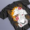 Bleach Ичиго Куросаки Футболка Манга Стрип Ужасы Аниме Подарочная Футболка Все Размеры