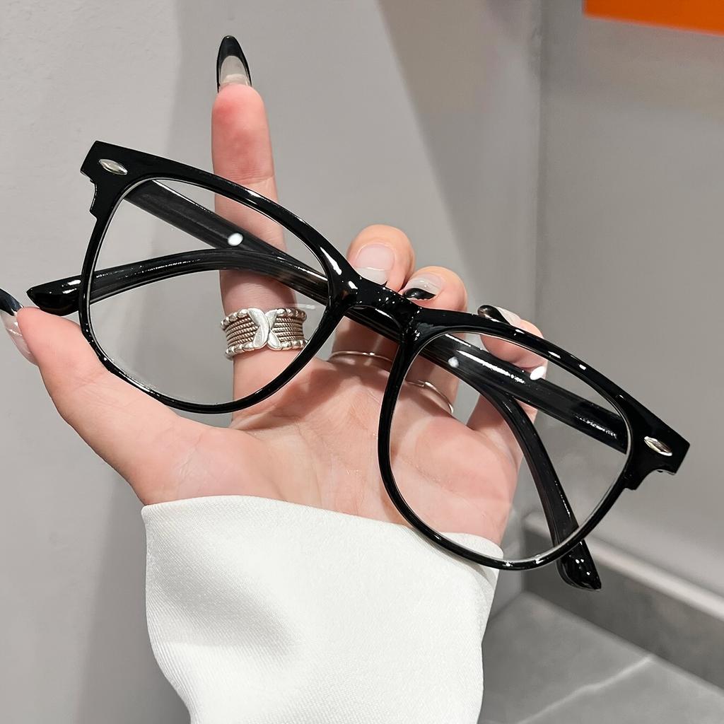 1 шт. Шикарные и модные очки - Классическая квадратная оправа, Трендовые очки для повседневного офисного и другого использования