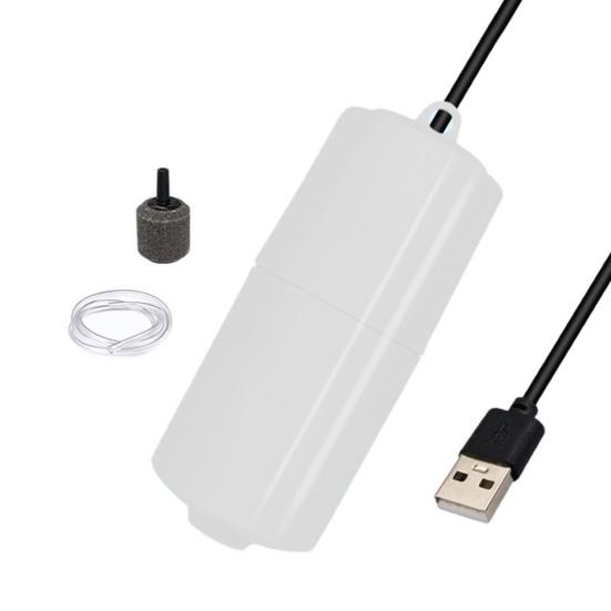1 комплект, аквариумный воздушный насос, зарядка через USB, эффективная оксигенация, тихая работа, энергосберегающий кислородный насос, поставка для аквариума