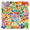 60Pc Cartoon Dinosaur Stickers Same Cute Stickers Vtuber Luggage Stickers Mug Stickers Notebook Decoration Stickers