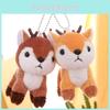 Cartoon Cute Sika Deer Mini Plush Toy Pendant For Gift And Bag Decoration