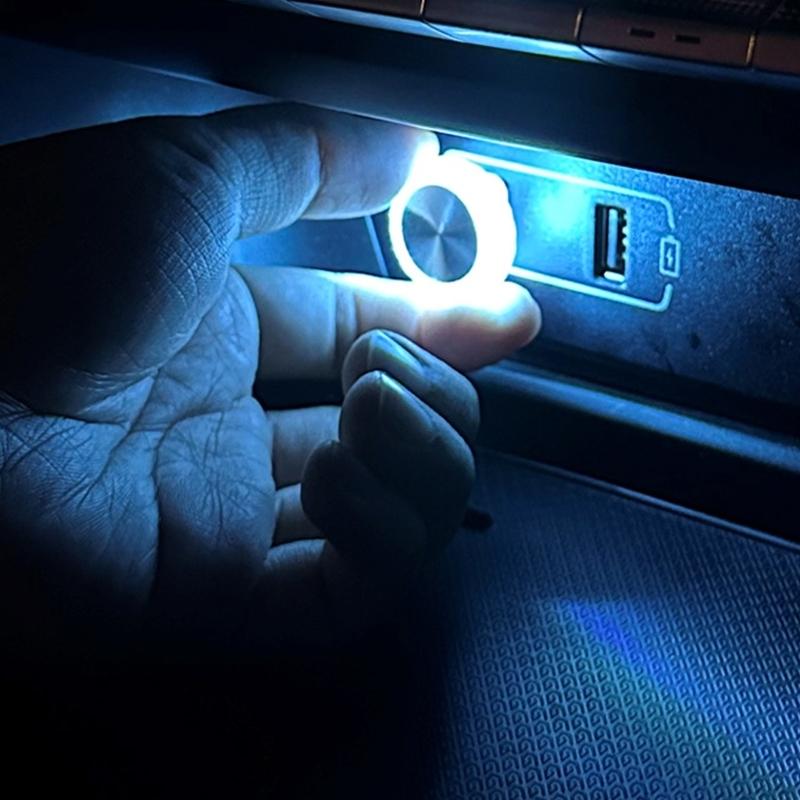 USB Автомобильная атмосферистая лампа, многоцветная светодиодная лампа настроения, Plug & Play, окружающее освещение, подходит для автомобиля, дома, ночного освещения