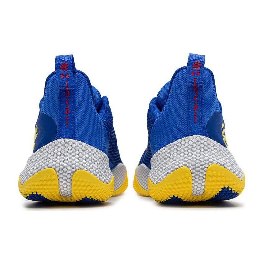 Under Armour Мужские баскетбольные кроссовки Curry HOVR Splash 3 Синий Желтый Белый 3026275-400