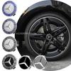 4PCS 75MM Car Wheel Center Hub Caps Tire Rim Covers Auto Accessories For Mercedes Benz CLA A180 W108 AMG CLK W201 W212 W213 W220