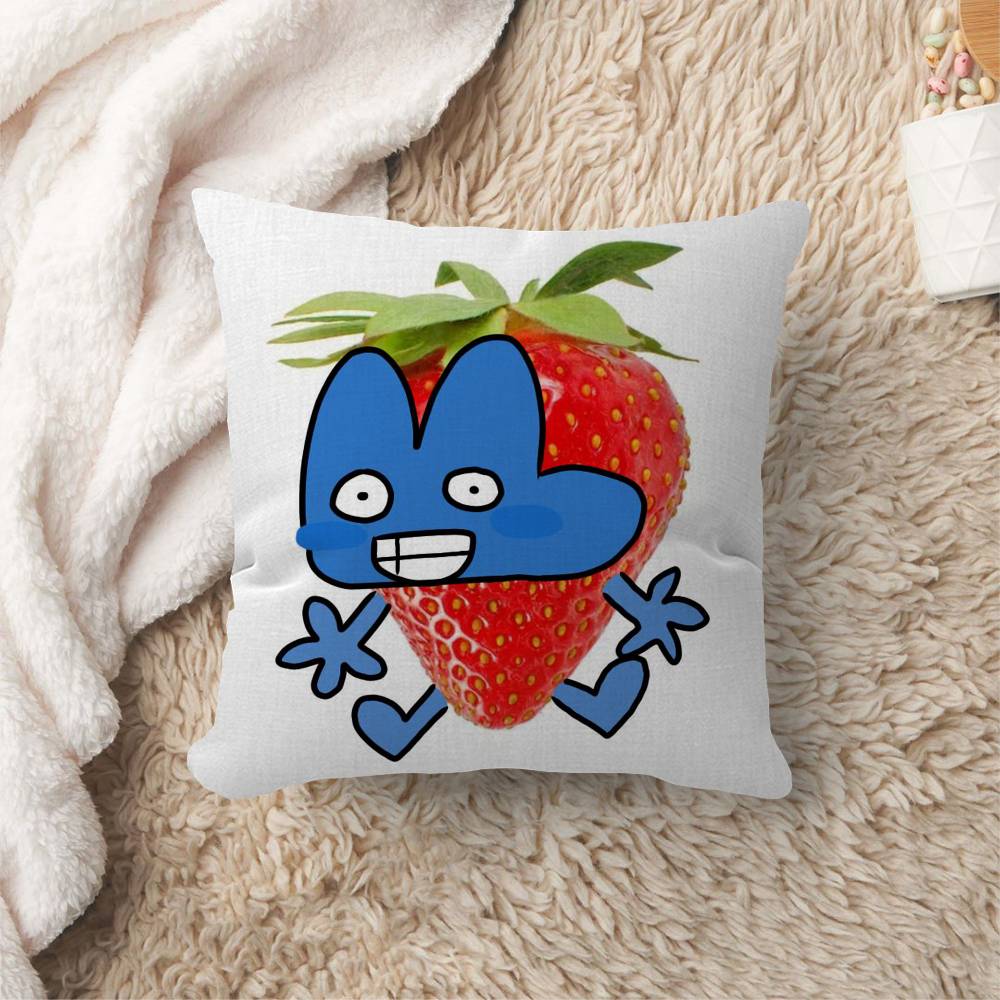 Funny Anime BFDI Cushion Cover Polyester Sofa Cushions Decorative Throw Pillows Home Decoration Pillowcover
