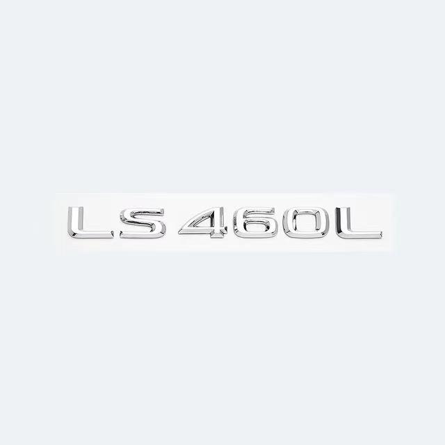 Front or Side or Rear Trunk Badge ABS Sticker For Lexus F SPORT LS LS350 LS400 LS460 LS460L LS500 LS500h LS600hL badge stickers