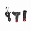 4 цвета поворотные ручки газа со светодиодным дисплеем, ручка с ключом для электрического велосипеда
