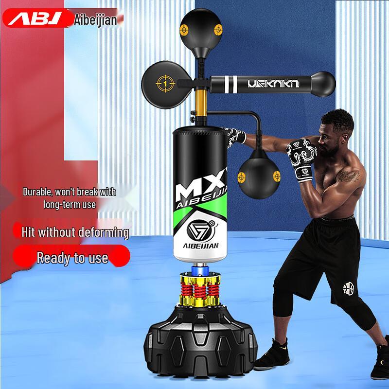 AIBEIJIAN Adult Freestanding Boxing Punching Bag & Speed Ball