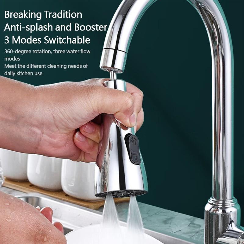 1 шт., кухонный смеситель, универсальное удлинительное устройство, экономия, поворотная на 360 ° шаровая насадка, переходник для крана, запасные части для раковины, кухонные аксессуары