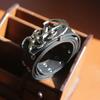 Stylish Hollow Pu Leather Waist Belts Punk Belt For Men Trendy Clothing Accessories Versatile Casual Belts Gifts