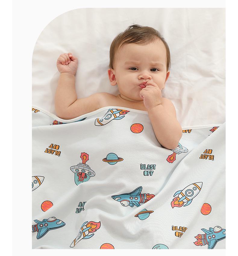 Всесезонное пеленальное одеяло для новорожденных - Мягкая хлопковая пеленка для младенцев