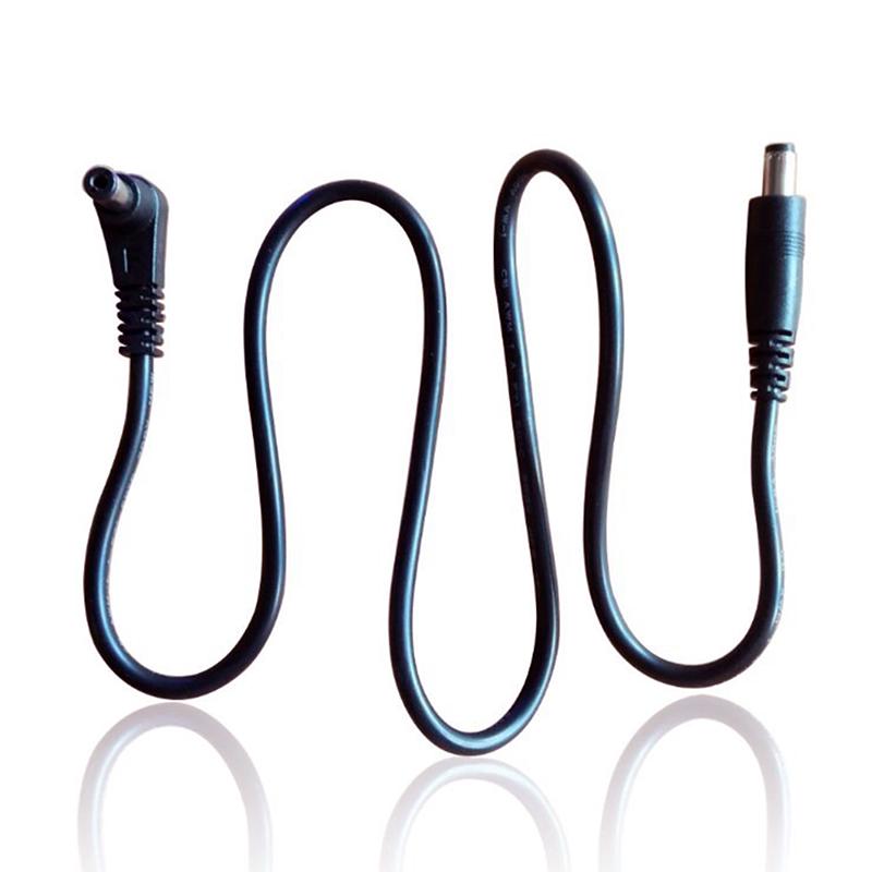 8 шт. кабель постоянного тока для гитарной педали эффектов патч провод питания/шнур 60 см черный размер 2,1 мм