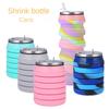 Silicone Collapsible Water Bottle Wear-resistant Sport Bottle New Folding Water Cup