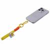 A2 Short Phone Lanyard Carabiner Keyring Camera Wrist Strap Rope with Tether Tab