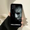 M-Михаэльс-M-Майерс Ужас Хэллоуин Фильм Чехол для Телефона Для IPhone 16 15 14 11 12 13 Мини Про XS Макс Чехол 6 7 8 Плюс X Funda Оболочка